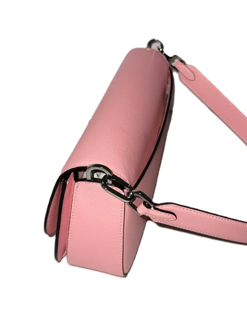 Kate Spade KN644 Quinn Refined Grain Leather Shoulder Bag Grapefruit Soda